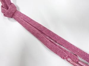 未使用品　正絹　手組帯締め